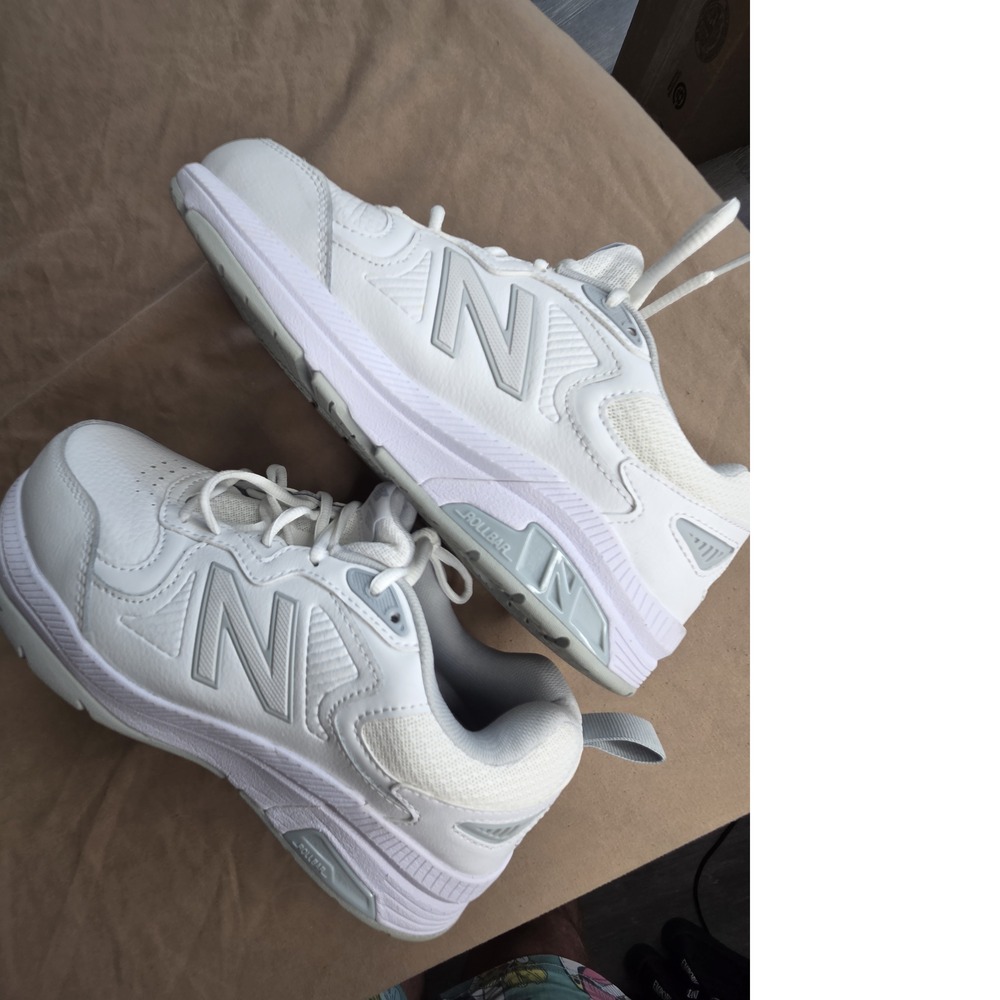 Women's New Balance 857 White Wide Width 4E Mom Sneaker Size 8.5 - Picture 13 of 13